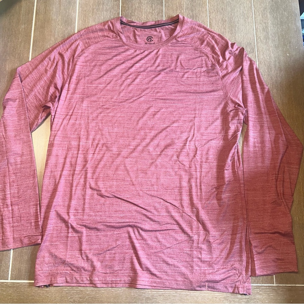 C9 by Champion Men's Red Long Sleeve Tee
